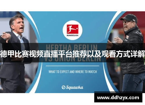 德甲比赛视频直播平台推荐以及观看方式详解